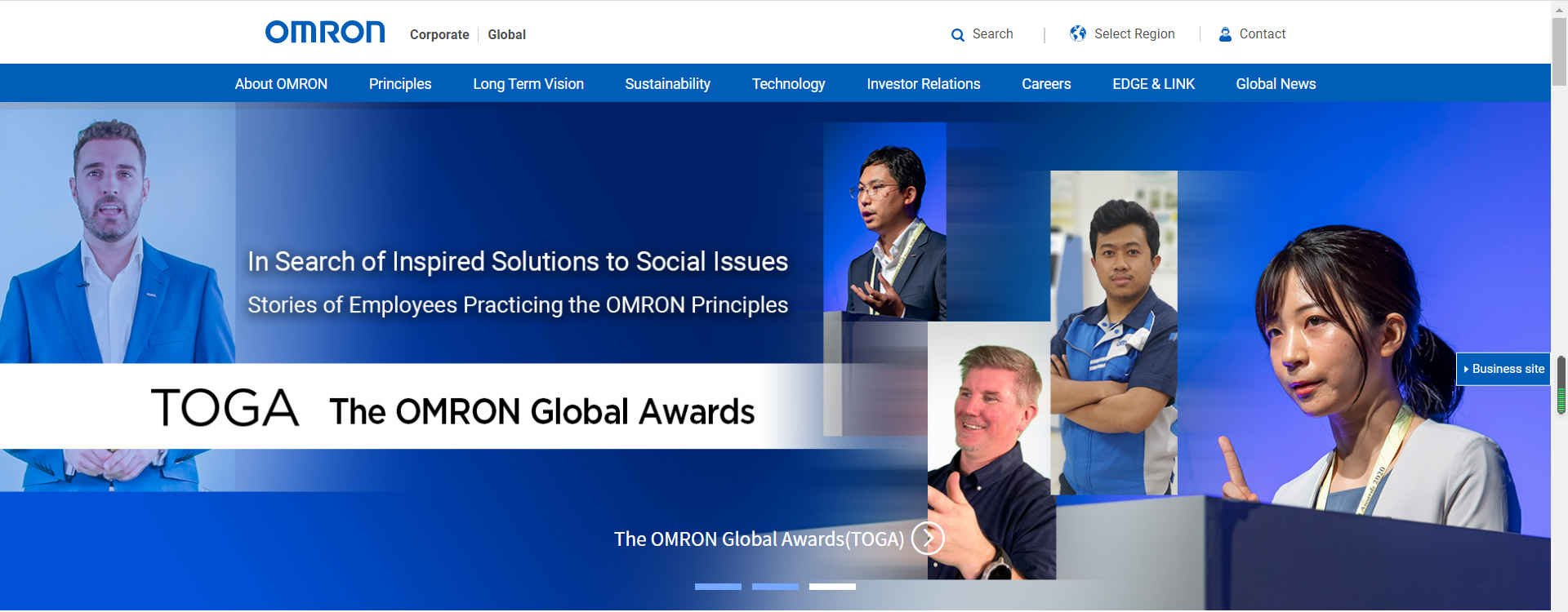 omron Japonia