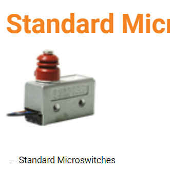 Standard Micro switches
